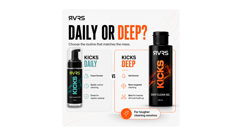 RVRS KICKS DAILY versus KICKS DEEP comparison guide
