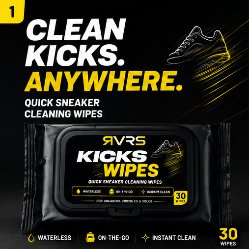 RVRS KICKS WIPES clean kicks anywhere product overview