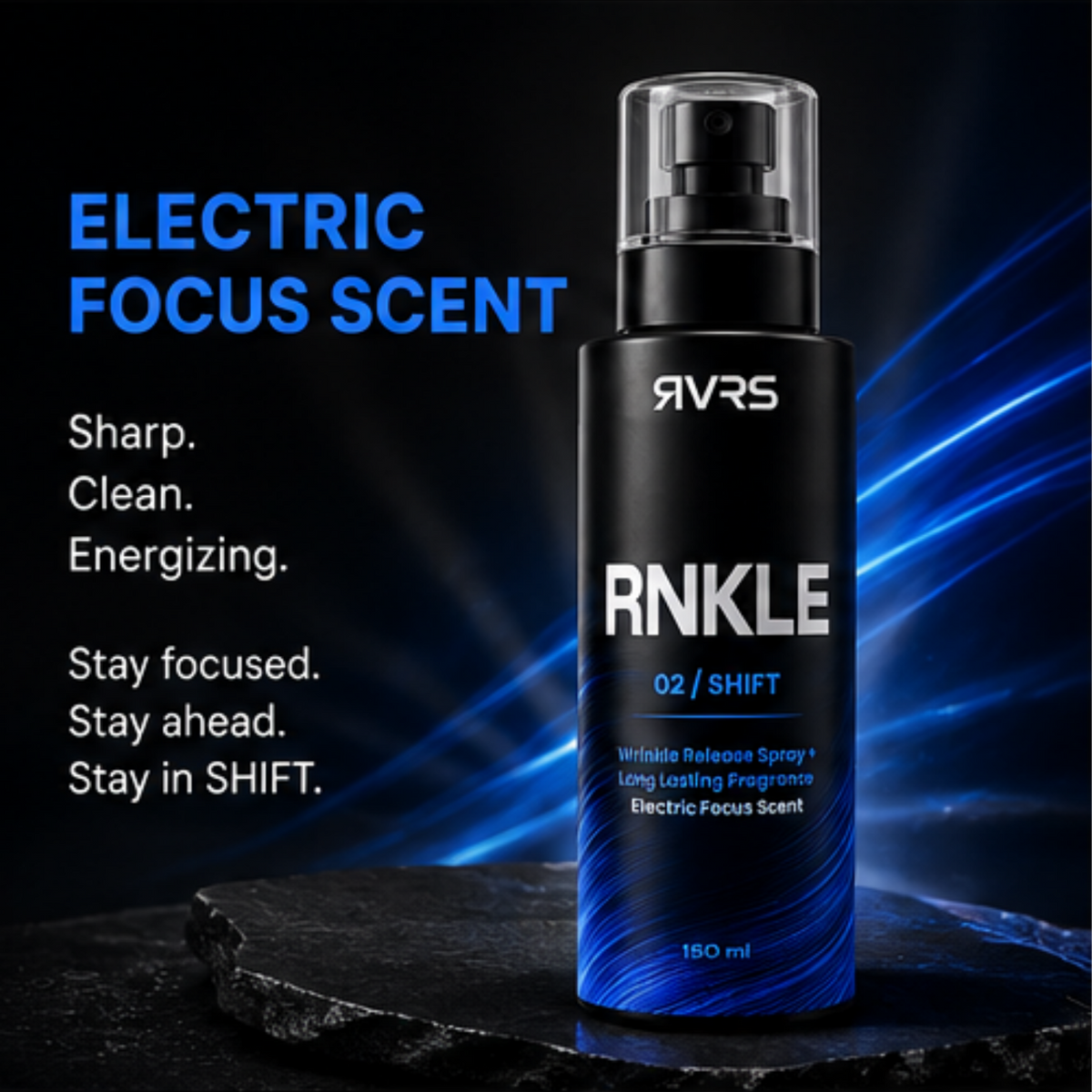 RVRS RNKLE 02 SHIFT electric focus scent profile