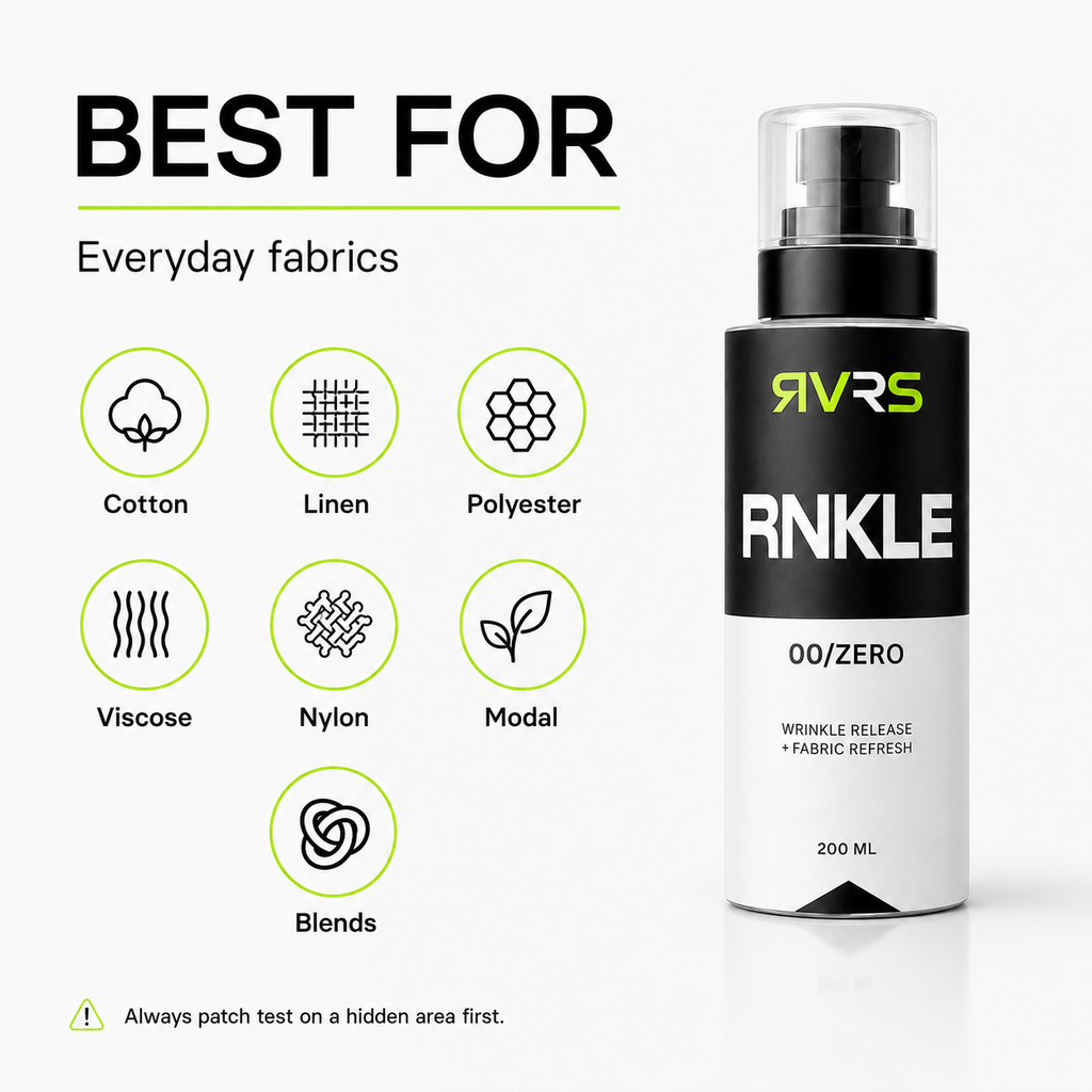 RVRS RNKLE 00 ZERO best for everyday fabrics