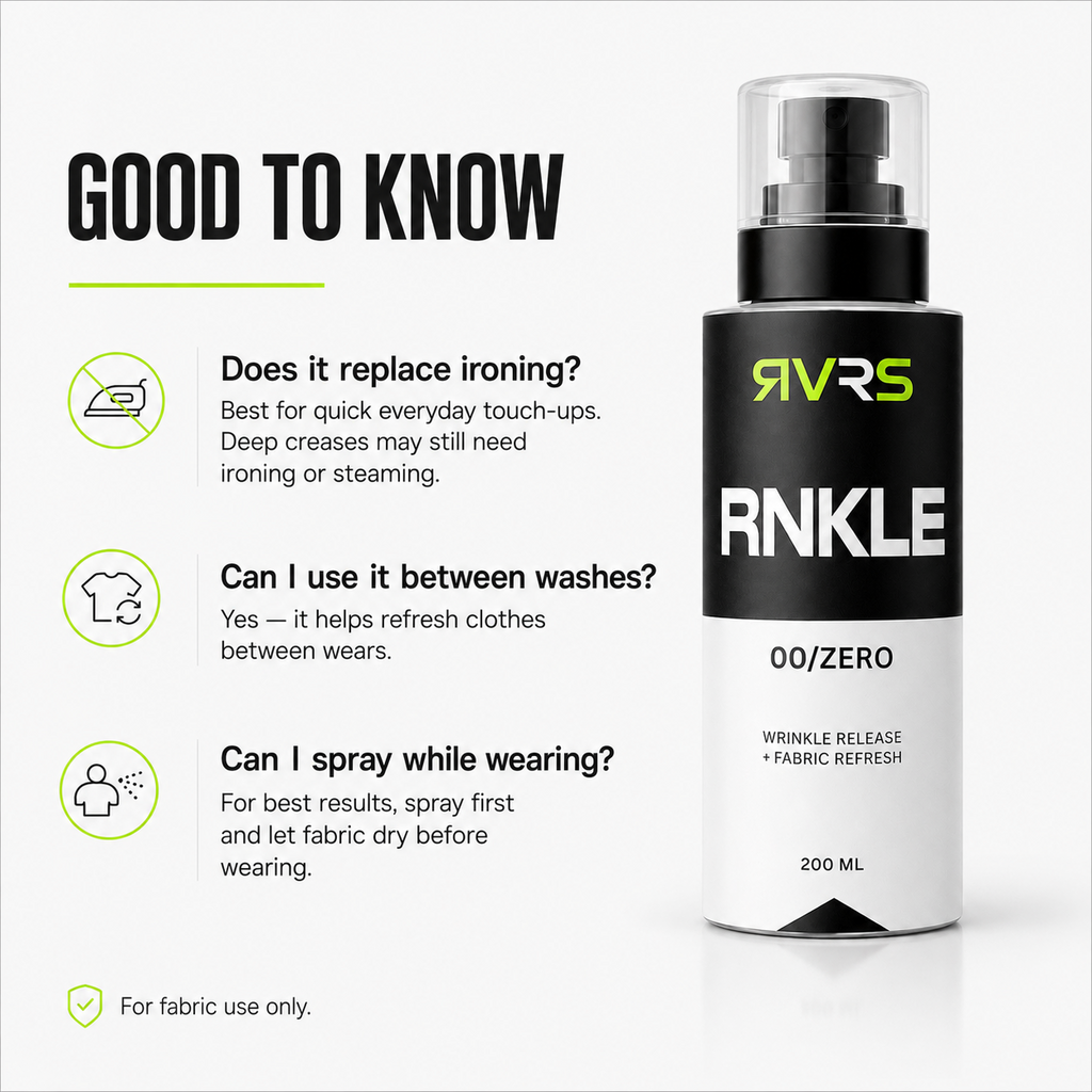 RVRS RNKLE 00 ZERO good to know product guide