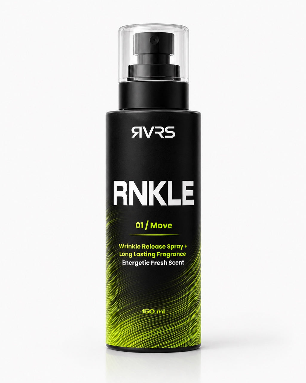 RVRS RNKLE 01 MOVE wrinkle release spray with long lasting energetic fresh fragrance 150 ML