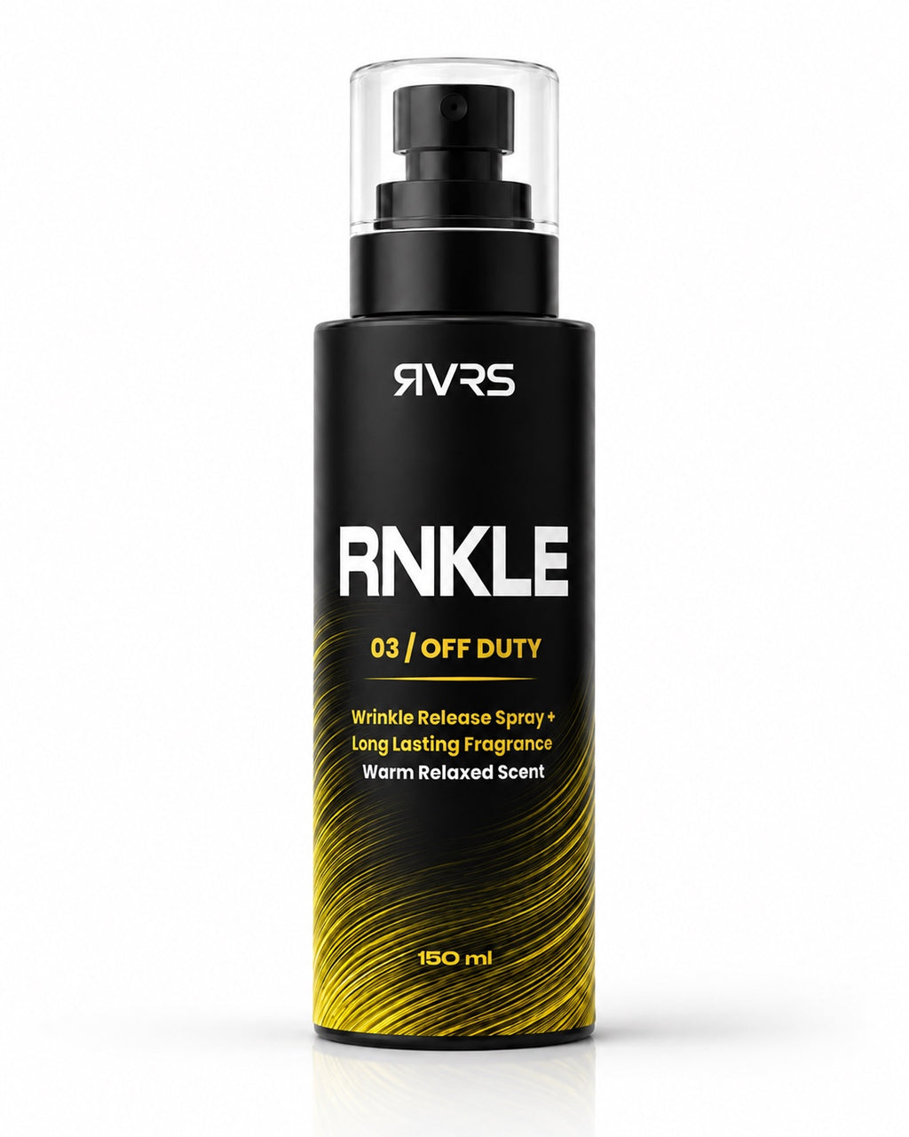 RVRS RNKLE 03 OFF DUTY wrinkle release spray with long lasting warm relaxed fragrance 150 ML